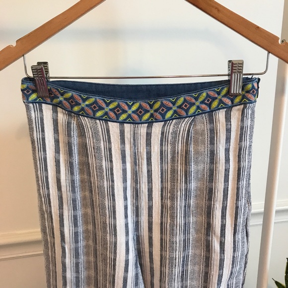 🚌 Flying Tomato | Blue white striped pants M - Picture 3 of 6